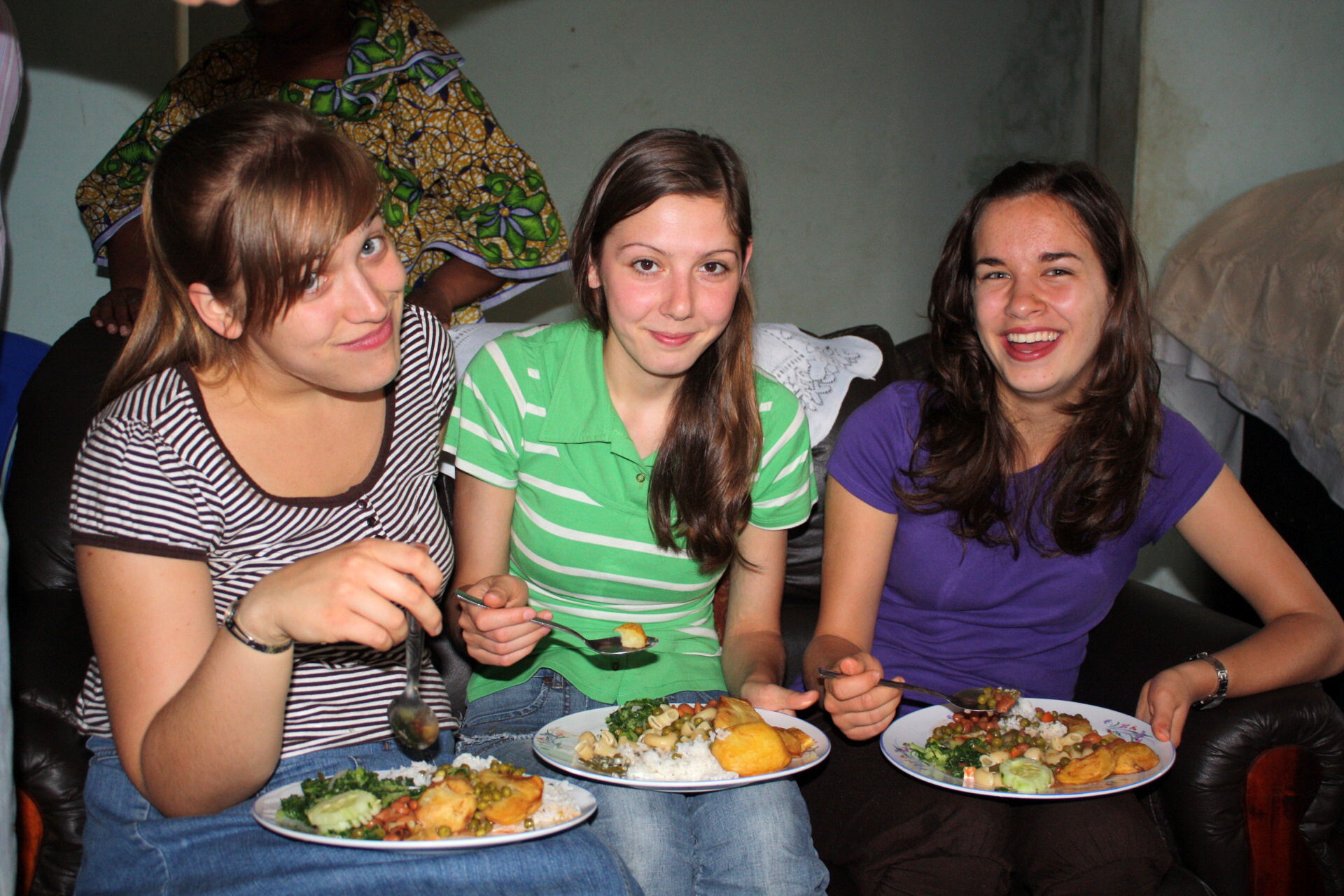 2010-09-02 Dinner at Kirawu's house